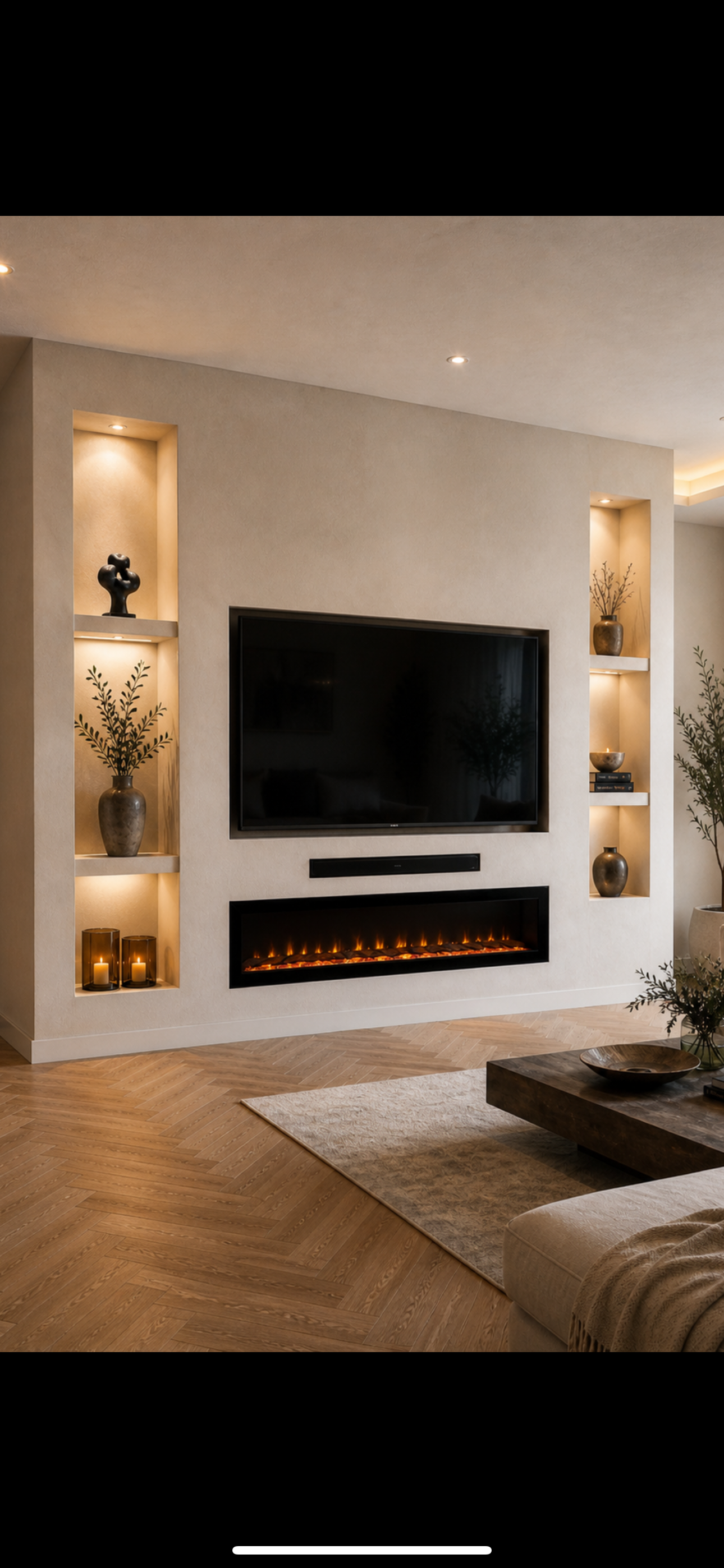 Woningupgrades. Cinewalls, sfeerhaarden, wandpanelen, inbouwspots en luxe upgrades.