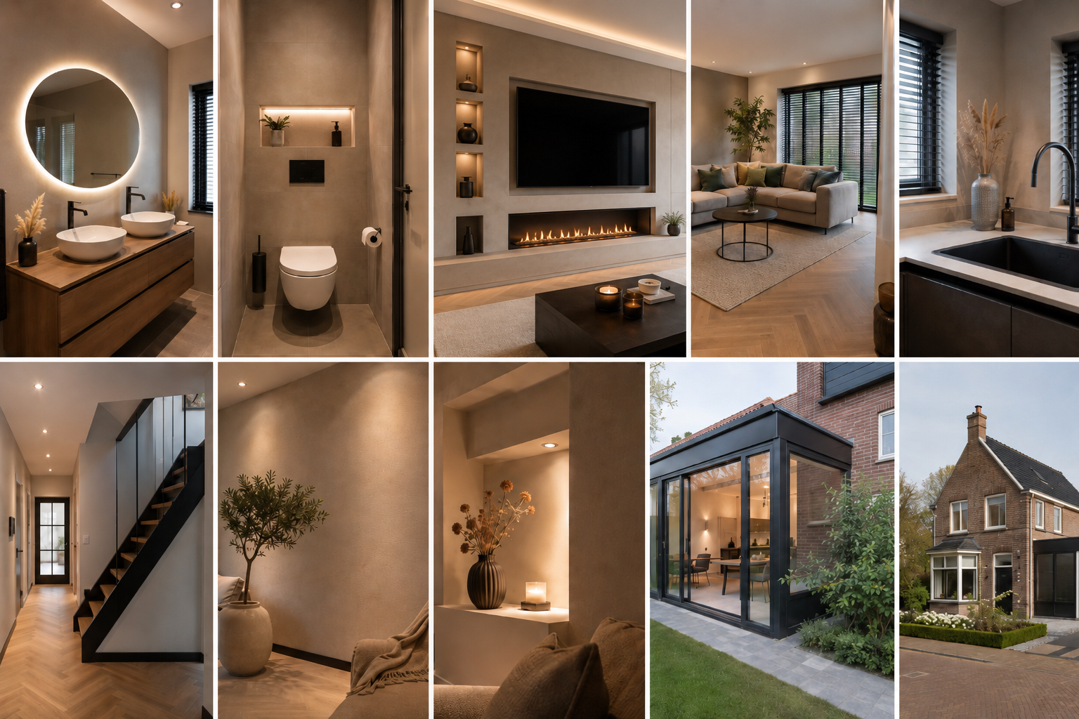 Modern interieur. Julius Bouwcomfort